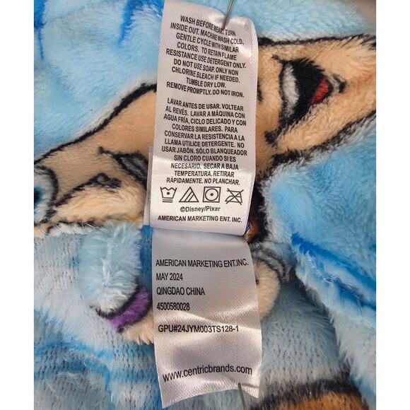 DISNEY TOY STORY TODDLER BOYS' BATHROBE WOODY BUZZ LIGHTYEAR ALIEN SIZE 3T - Picture 7 of 9